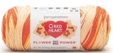 Red Heart Flower Power - Rosy Disposition